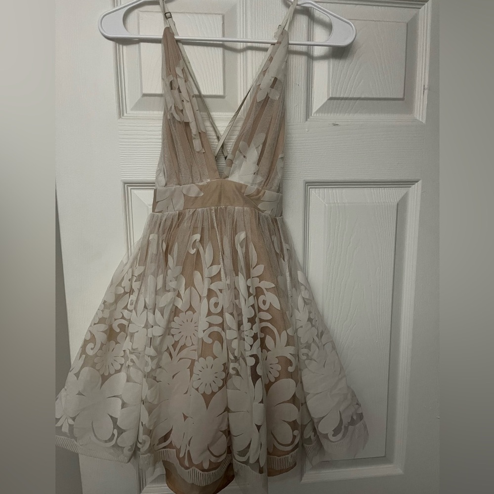 Floral print dress